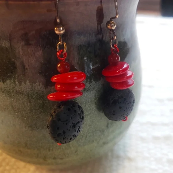 Handmade earrings - Picture 2 of 2